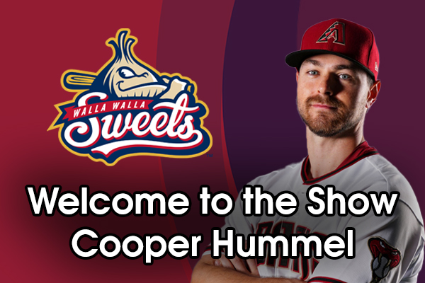 2022 Team Issued Diamondbacks Alternate Home Jersey - Cooper Hummel #21