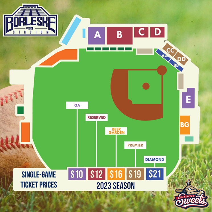 Single Game Tickets Walla Walla Sweets Baseball