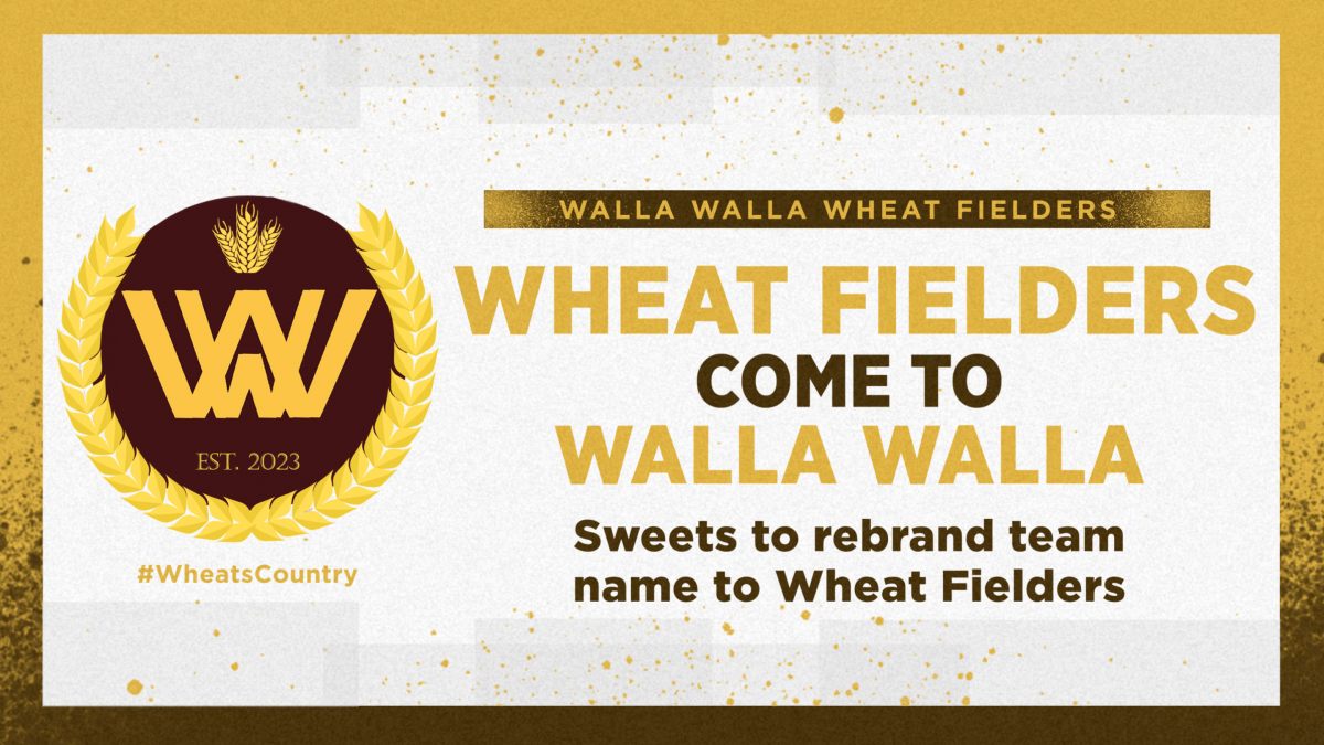 Walla Walla Rebrands Team Name to Wheat Fielders Walla Walla Sweets