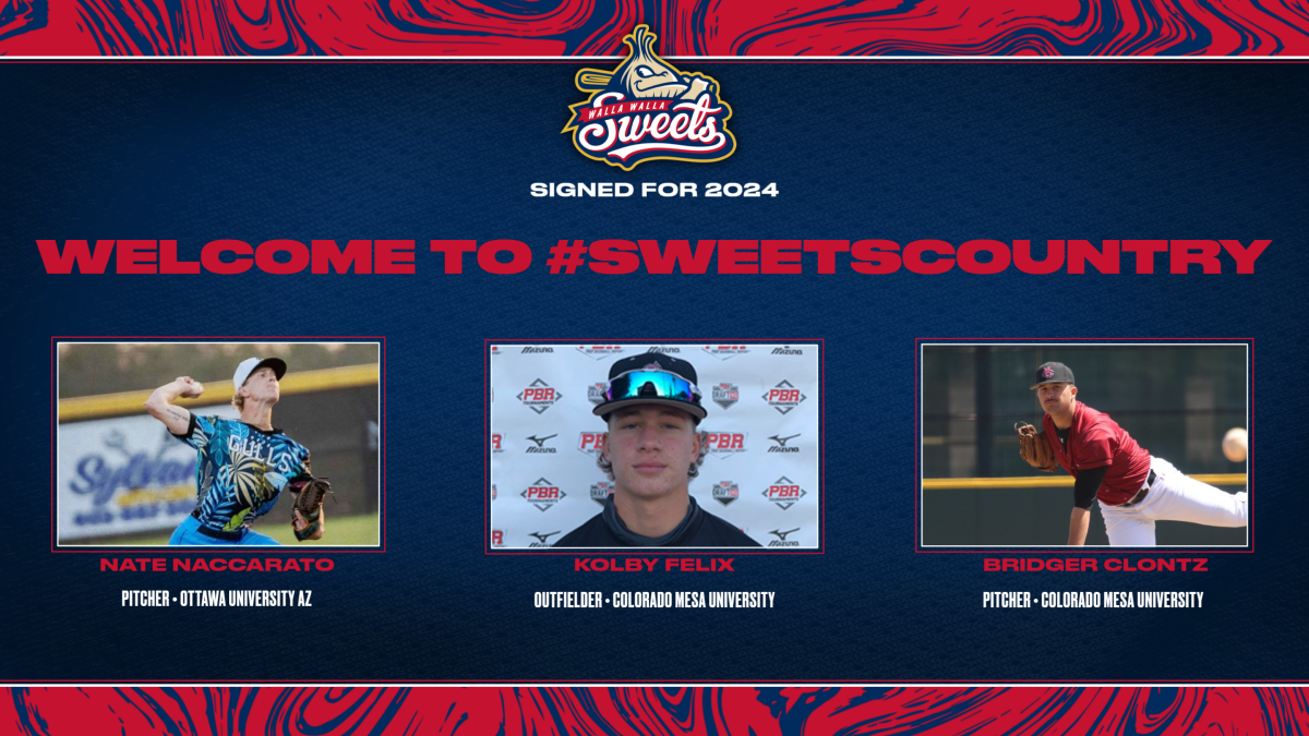 Three Fresh Faces Join the Sweets – Walla Walla Sweets Baseball